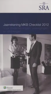 Omslag van Jaarrekening MKB checklist 2012