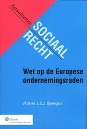 Omslag van Wet op de Europese Ondernemingsraden
