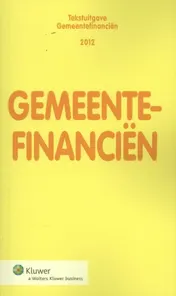 Omslag van Gemeentefinanciën