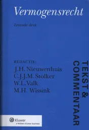 Omslag van Vermogensrecht