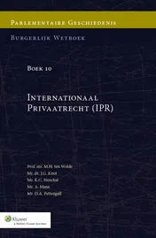 Omslag van Boek 10 internationaal privaatrecht