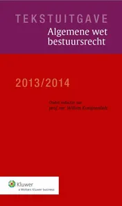 Omslag van Tekstuitgave Algemene wet bestuursrecht