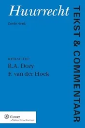 Omslag van Tekst & Commentaar Huurrecht