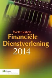 Omslag van Wetteksten Financiële Dienstverlening