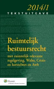 Omslag van Ruimtelijk bestuursrecht