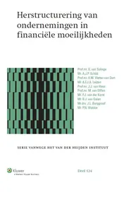 Omslag van Herstructurering van ondernemingen in financiële moeilijkheden