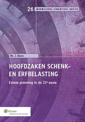 Omslag van Hoofdzaken schenk- en erfbelasting 2014