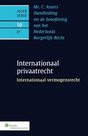 Omslag van Internationaal vermogensrecht