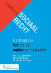 Omslag van Rechtspraak wet op de ondernemingsraden