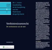 Omslag van De verbintenis uit de wet