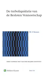 Omslag van De turboliquidatie van de Besloten Vennootschap