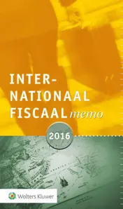 Omslag van Internationaal fiscaal memo 2016