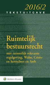 Omslag van Ruimtelijk bestuursrecht 2016.2