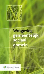 Omslag van Wetgeving Gemeentelijk Sociaal Domein 2016.2