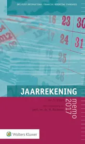 Omslag van Jaarrekeningmemo 2017