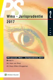 Omslag van WMO-jurisprudentie 2017