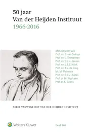 Omslag van 50 jaar Van der Heijden Instituut (1966 - 2016)