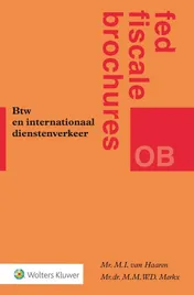 Omslag van Btw en internationaal dienstenverkeer