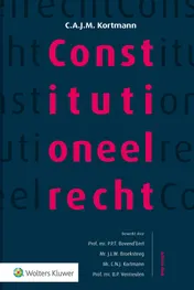 Omslag van Constitutioneel recht, softcover editie