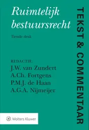 Omslag van Tekst & Commentaar Ruimtelijk bestuursrecht