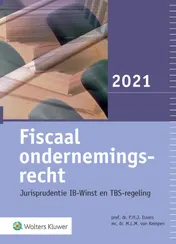 Omslag van Fiscaal ondernemingsrecht 2021