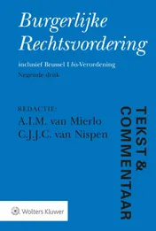 Omslag van Burgerlijke Rechtsvordering