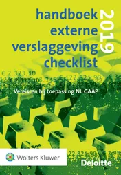 Omslag van Handboek externe verslaggeving checklist 2019