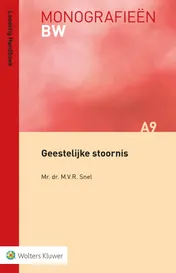 Omslag van Geestelijke stoornis