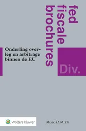 Omslag van Onderling overleg en arbitrage binnen de EU