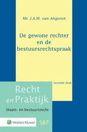 Omslag van De gewone rechter en de bestuursrechtspraak