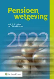 Omslag van Pensioenwetgeving 2022