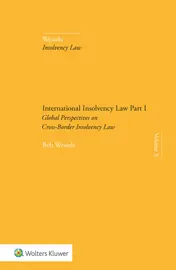 Omslag van International Insolvency Law Part I