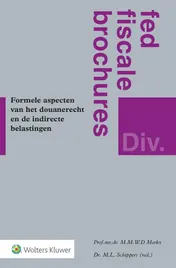 Omslag van Formele aspecten van het douanerecht en de indirecte belastingen