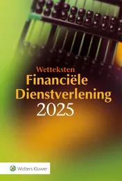 Omslag van Wetteksten Financiële Dienstverlening 2025
