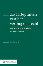 Omslag van Zwaartepunten van het vermogensrecht
