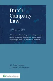 Omslag van Dutch Company Law