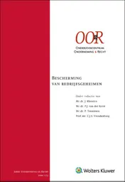 Omslag van Bescherming van bedrijfsgeheimen