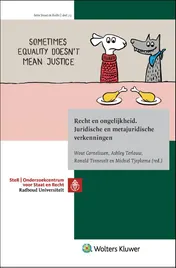 Omslag van Recht en ongelijkheid. Juridische en metajuridische verkenningen