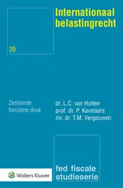 Omslag van Internationaal belastingrecht
