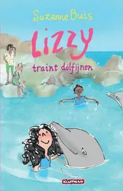Omslag van Lizzy traint dolfijnen.
