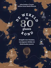 Omslag van De wereld rond in 80 glazen