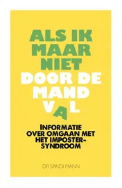 Omslag van Als ik maar niet door de mand val