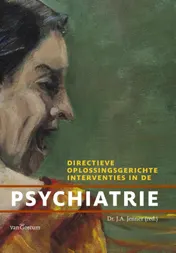 Omslag van Directieve oplossingsgerichte interventies in de psychiatrie