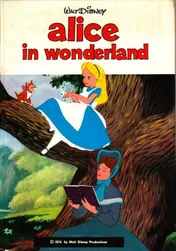 Omslag van Alice in wonderland walt disney jeudb.