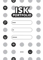 Omslag van ISK Portfolio – oefeningen en tabbladen