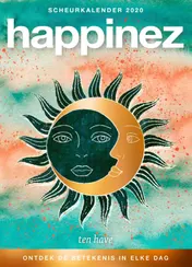 Omslag van Happinez spirituele scheurkalender 2020 Aldipress