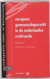 Omslag van Europees gemeenschapsrecht in de Nederlandse rechtsorde