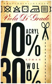 Omslag van 70% acryl 30% wol
