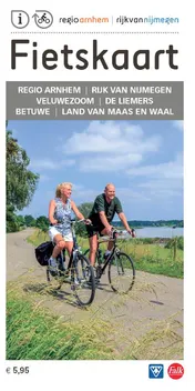 Omslag van Fietskaart regio Arnhem Nijmegen