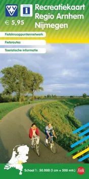 Omslag van Recreatiekaart regio Arnhem Nijmegen